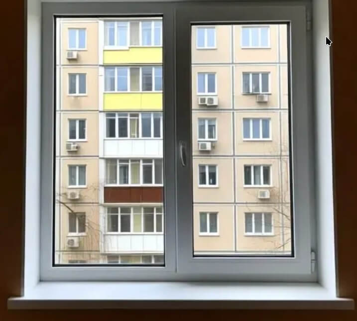 Окно в панельном доме